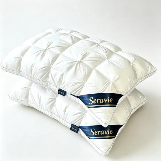 Premium White Down Alternative Pillow, Ultra Soft and Ideal for All Sleeping Positions